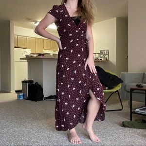 & Other Stories Floral Print Dress